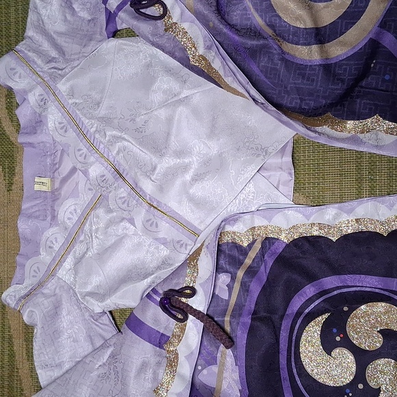Raiden Shogun Cosplay Costume from Genshin Impact LARGE - Picture 8 of 11